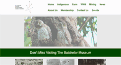 Desktop Screenshot of batchelormuseum.org.au